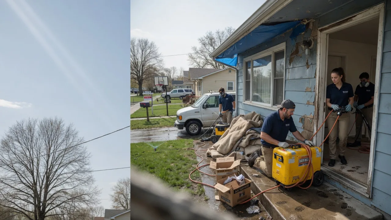 Basement Flood Cleanup in La Rose, IL near me